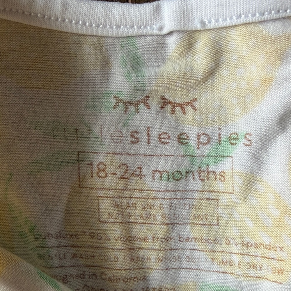 Lemon Print Zippy - Picture 2 of 2